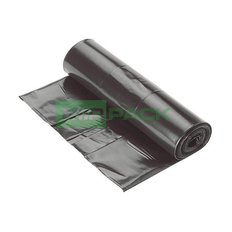 Мешки для мусора 180 литров, 80 мкм, 10 штук, 93*110, дно прямое, обезличенные - Вид 1